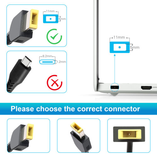 90W 20V 4.5A Laptop Netzteil Ladegerät für Lenovo Thinkpad IeadPad IBM Ladekabel - Bild 2 von 13