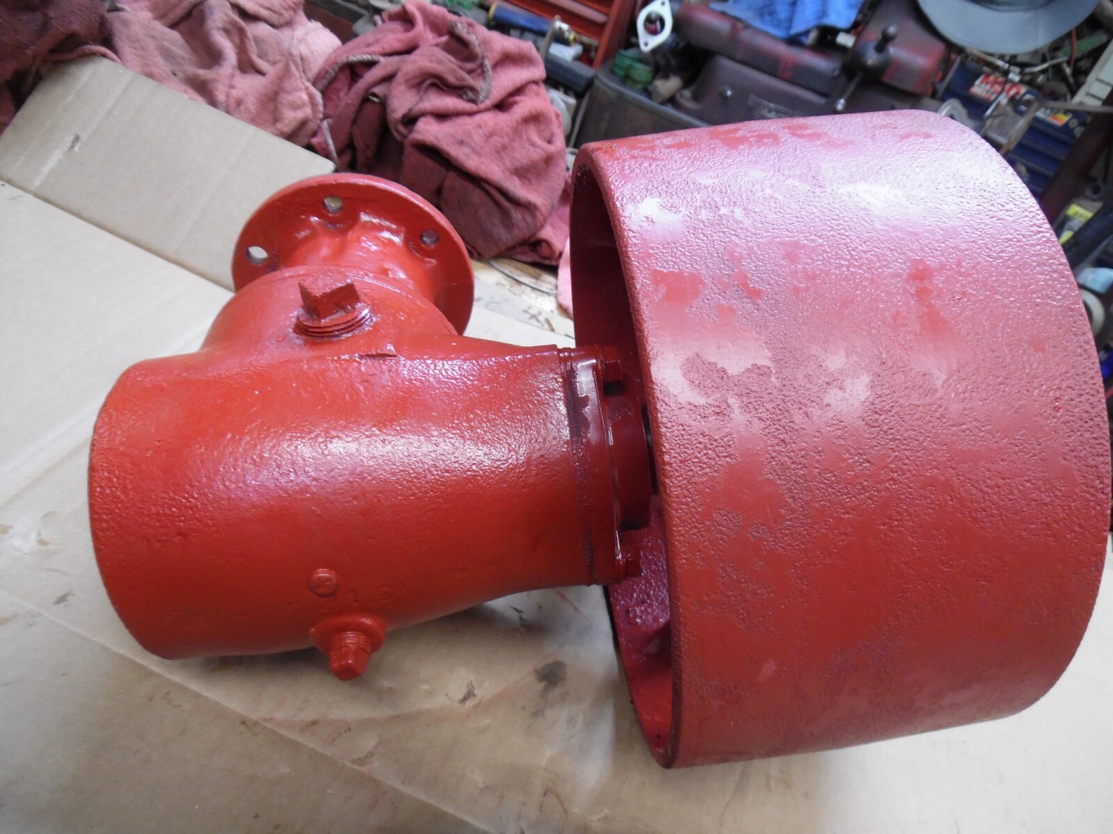 IHC. FARMALL CUB TRACTOR PTO BELT PULLEY eBay