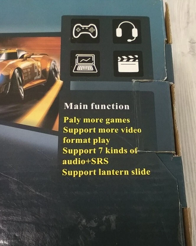 Alta Mini LED Projector Theater, MP3, Video Games Resolution 320*240 Size 8"-80" - Image 4 of 4