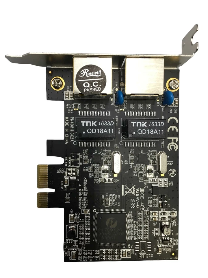 Rosewill RNG-407-Dual PCI-Express Dual Port Gigabit Ethernet Network Adapter - Image 2 of 4