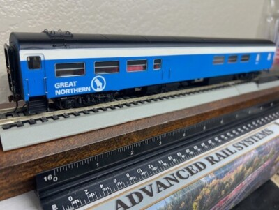 #ad GREAT NORTHERN quot; BIG SKY BLUE quot; CAFE BAR LOUNGE w INTERIOR LEDs HO Scale NEW $209.95