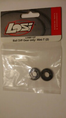 LOSB1127	Losi Mini-T Ball Diff Gear Only (2)