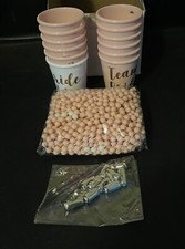 Bachelorette Party Wedding Decoration Shot Glass Necklace Team Bride To Be Kit