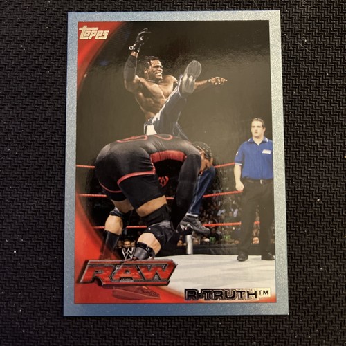 2010 Topps WWE Blue Parallel #45 R-Truth /2010 NM