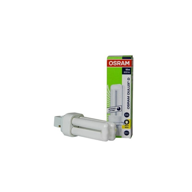 Osram 02568 Lampadina G24d-1 10W 600lm 3000K Bianco Caldo