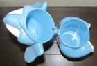 Elephant Mug Cup The Greatest Show On Earth Ringling Bros. Hinged Lid Sky Blue — photo 5