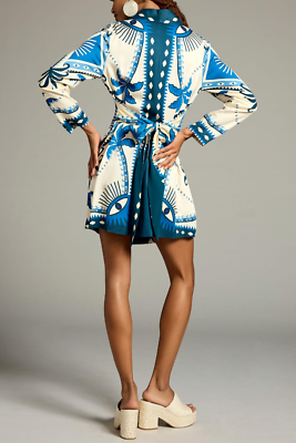 chinese dress ladies Farm Rio Plunging Long-Sleeve Floral Maxi Dress