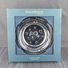 Reed & Barton ZOOM ZOOM Baby Bowl Stainless Steel Collectible Keepsake