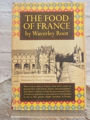 The Food of France By Waverley Root Stated First Edition 1958 HC/DJ