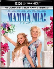 Mamma Mia 4K UHD Blu-ray Amanda Seyfried NEW