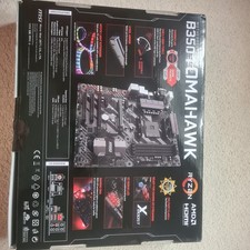 MSI Tomahawk B350 Motherboard, AMD socket AM4, RYZEN