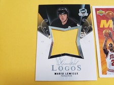 Mario Lemieux Penguins 2007 - 2008 UD The Cup Limited Logos Blank Back
