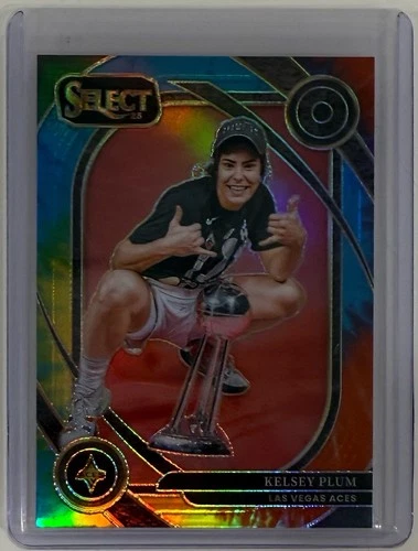 2025 Panini Select WNBA KELSEY PLUM COURTSIDE TIE DYE PRIZM SPARKS /25 #245
