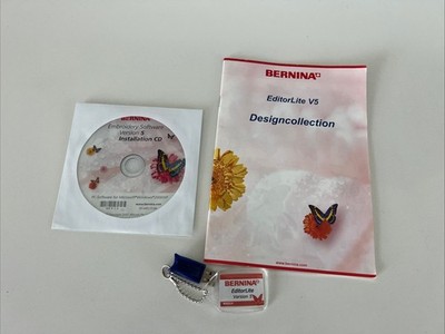 Bernina Version 5 Editor Lite V5 Embroidery Software Windows 7