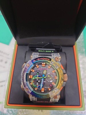 CASIO Watch G-SHOCK Frogman Rainbow GWF-A1000BRT-1AJR Solar radio 