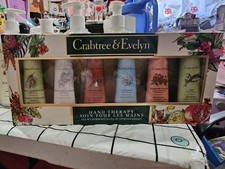 CRABTREE EVELYN Hand Therapy, Box Set of 6 Tubes 0.9 OZ each , New Sealed