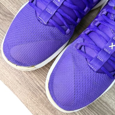 Nike Hyperdunk X TB Shoes Mens Size 10.5 Purple White Basketball Zoom AR0467-500 $_57.JPG?set_id=8800005007 main image 4