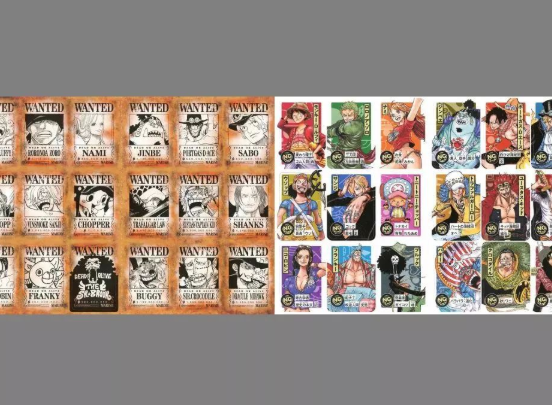ONE PIECE IMAGINE WANTED Saikyo Jump original Mini card game 2024