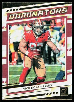 2020 Donruss #D-NB Nick Bosa Dominators