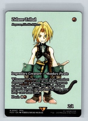 Zidane Tribal - Ragavan, Nimble Pilferer (Showcase) 43 Final Fantasy MTG