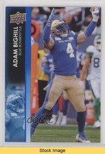 2022 Upper Deck CFL Blue Adam Bighill #139 READ 6hk