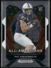 2021 Panini Prizm Draft Picks Collegiate #184 Pat Freiermuth