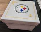 Danbury Mint Pittsburgh Steelers Rocking Horse Santa Christmas Ornament MIB-2007 — photo 2