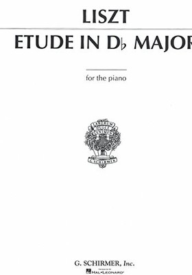 ETUDE IN DB MAJOR (UN SOSPIRO) PIANO SOLO By G. Inc. Schirmer **Excellent**