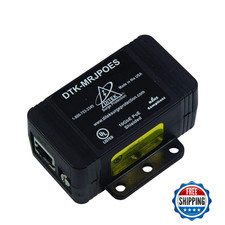 DITEK DTK-MRJPOE PoE RJ45 Single Channel 10GbE Surge Protector