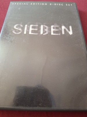 Sieben DVD Neuwertig FSK 16, Brad Pitt, Morgan Freeman, David Fincher