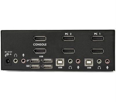 StarTech.com 2 port DisplayPort Dual Monitore KVM Switch 