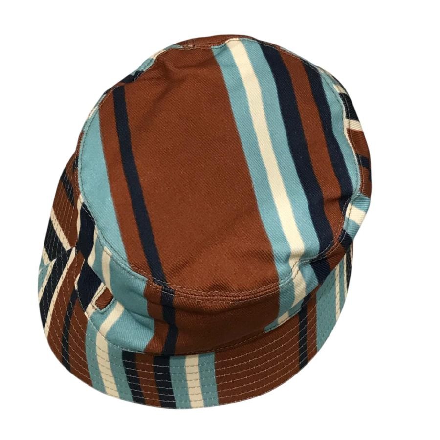 PRADA Hat Solid Classic 22.0in Size 7 Fabric Brow… - image 5