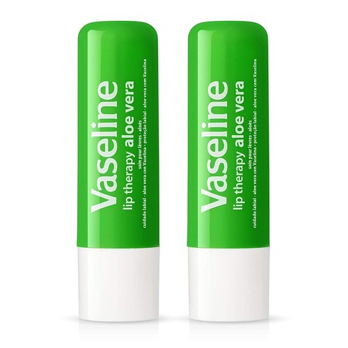 Vaseline Lip Therapy Aloe Care Twin Pack - 第 1/7 張圖片