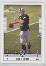 2005 Score Rookie Andrew Walter #370 0hd6