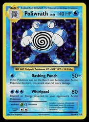 Poliwrath 25/108 XY Evolutions Holo Rare