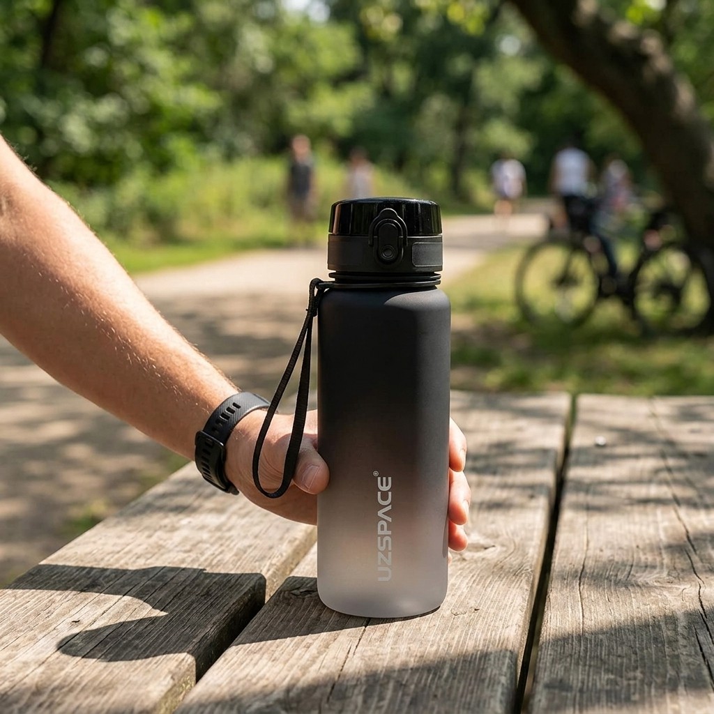 Reusable Portable Plastic Water Cup Daily