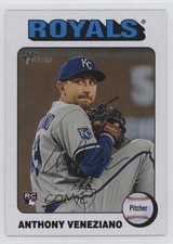 2024 Topps Heritage High Number White Border Anthony Veneziano #602 1bg0
