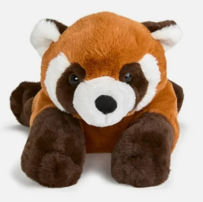 Hugs and Cuddles Calmings 18'' Weighted Plush RED PANDA BEAR Soft Sensory Animal