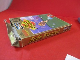 Side Pocket (Nintendo NES) COMPLETE w/ Box manual game WORKS!