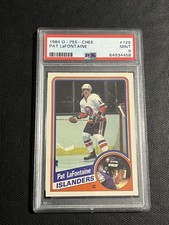 Pat Lafontaine Rookie Card - O-Pee-Chee OPC - Graded - PSA 9 Mint. rookie card picture
