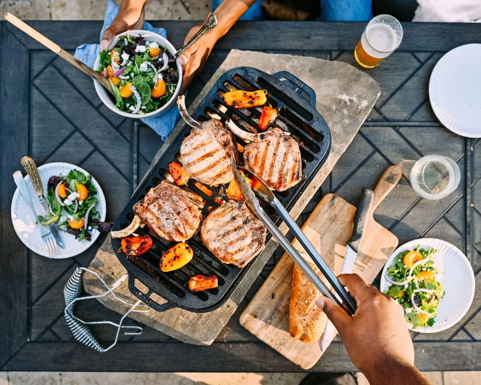 Grelha Lodge ferro fundido Sportsman'S Pro - Imagem 3 de 4