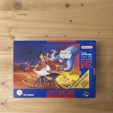Thumbnail of ebay&reg; auction 178186936528 | Capcom Disney's Aladdin – Nintendo SNES Spiel PAL, mit Originalverpackung