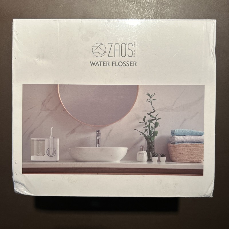 Zao's Selection Water Flosser for Family Use 1000ml 30-130 PSI. Brand New.Sealed
