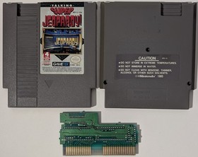 Talking Super Jeopardy Nintendo Entertainment System NES Cleaned & Tested Works