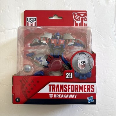 Transformers USA Soccer Breakaway SEALED 5.5 in Hasbro Collaborative Generations