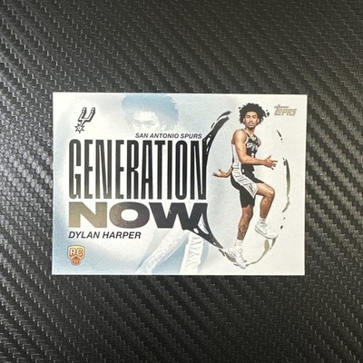 Dylan Harper RC 2025-26 Topps Flagship NBA Generation Now #GN-2 Spurs
