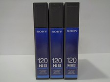 Sony Hi8 Pro MP P6-120HMPX ProMP Metal Particle Tape: Three Pack