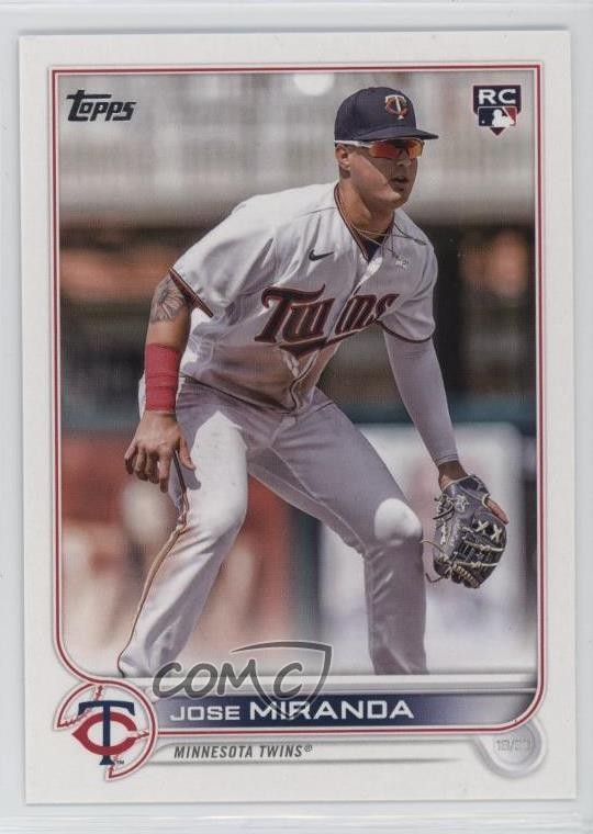 2022 Topps Update Image Variation SP (Fielding) Jose Miranda #US120 1l7r