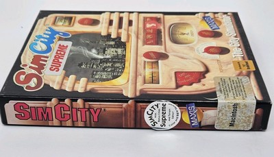 SimCity Supreme Mac Macintosh Floppy Disk The Cities Simulator