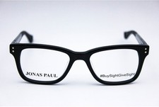 Jonas Paul Edward/Elsie Black Kids Rectangle Eyeglasses Frames 44-15-125